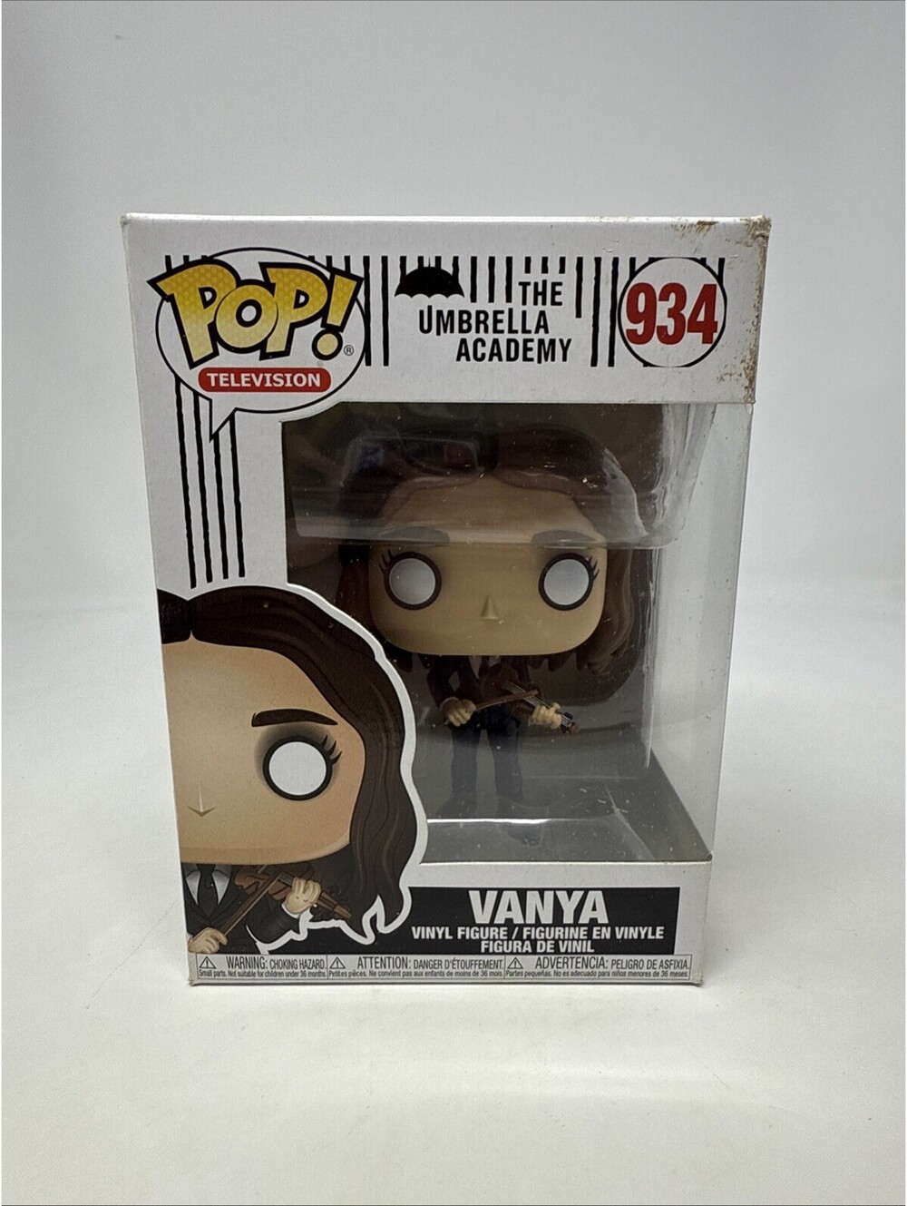 Funko Pop Vanya #934 The Umbrella Academy Vinyl Figure NON MINT